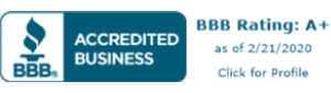 BBB Accredited Business, A+ rating